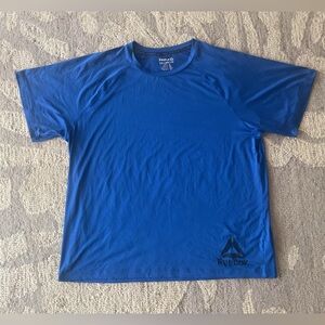 Reebok Men’s Athletic T-Shirt – Size 2XL (Blue)